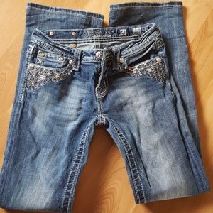Girls 16 Miss Me bootcut jeans
